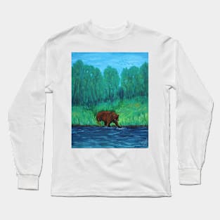 Oil Painting - Mayor of the Town. 2011 Long Sleeve T-Shirt